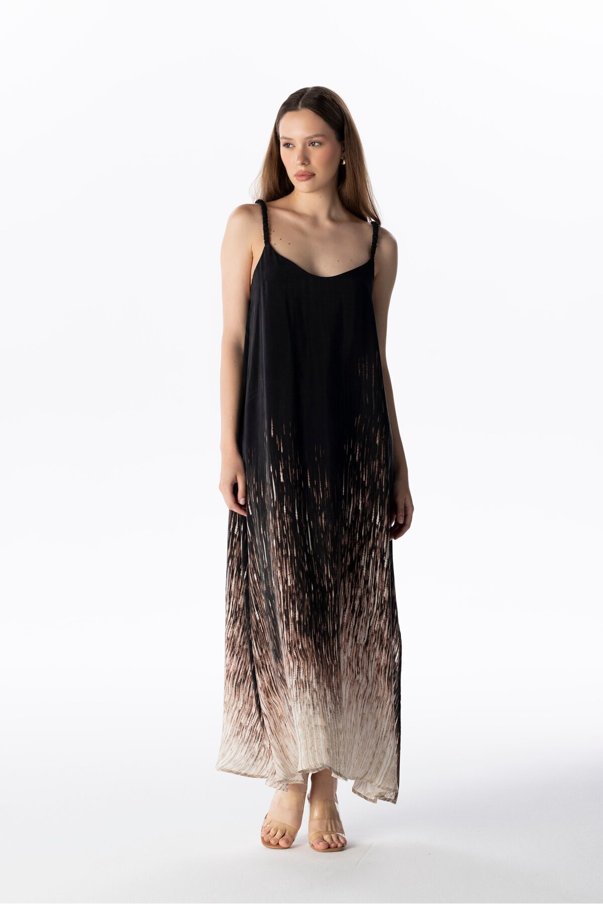 CUPRO LONG DRESS