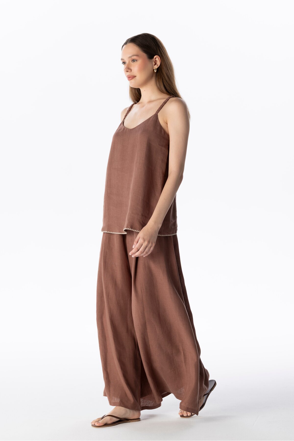 LINEN CAMI TOP