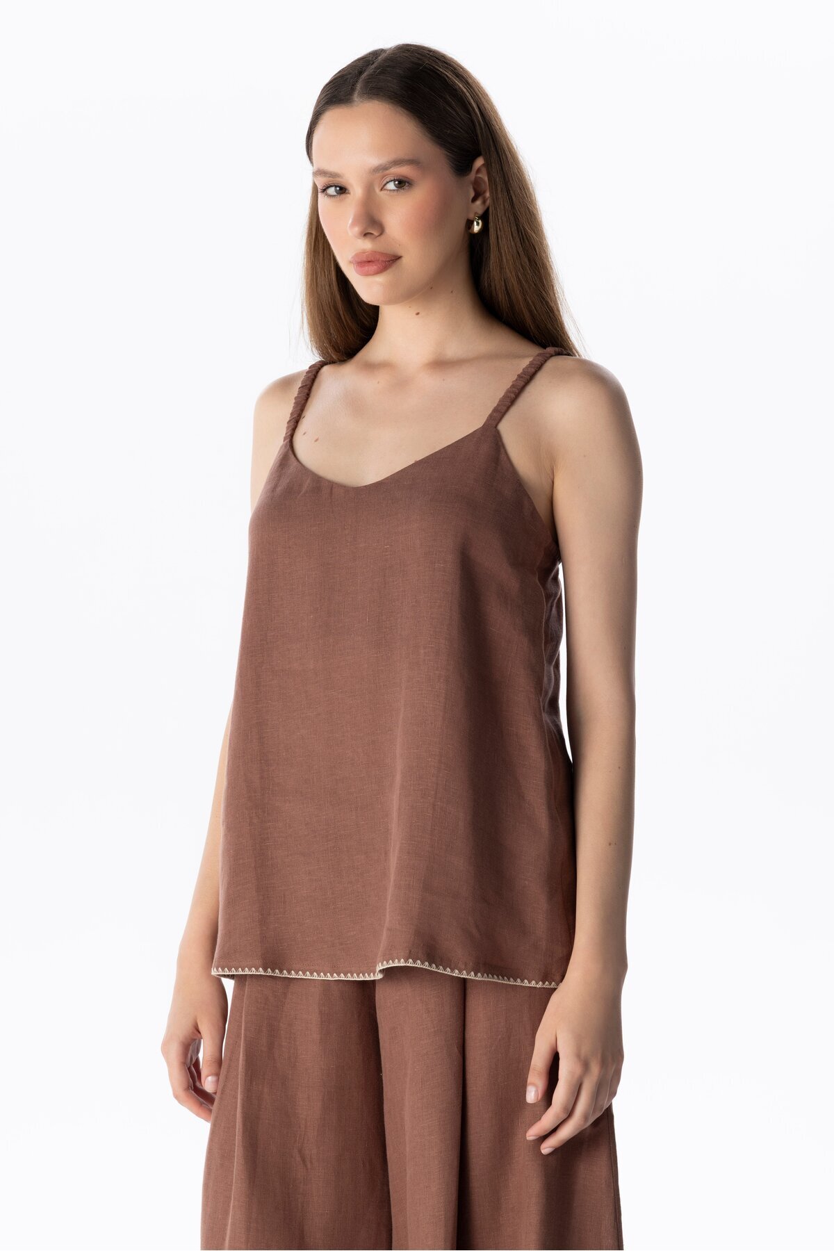 LINEN CAMI TOP