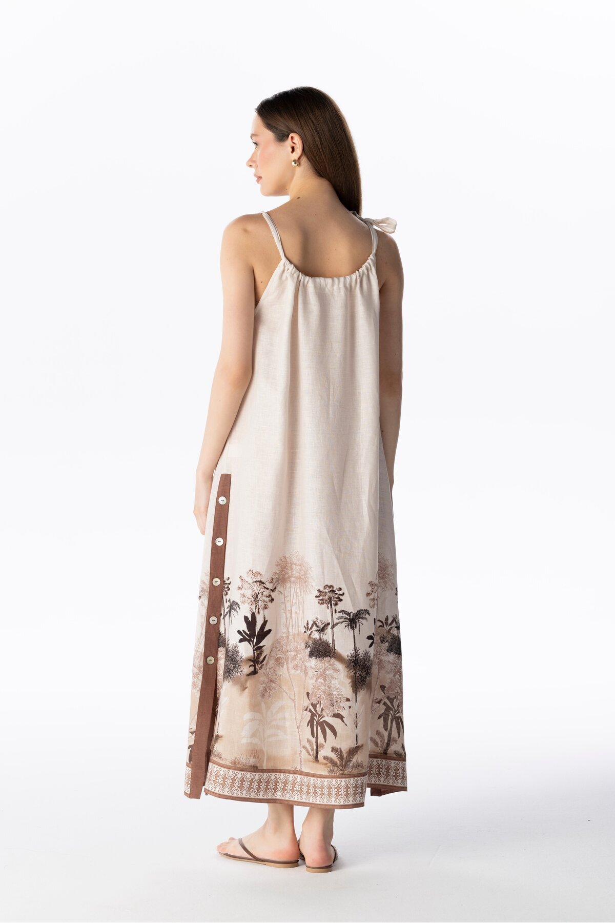 LINEN LONG DRESS