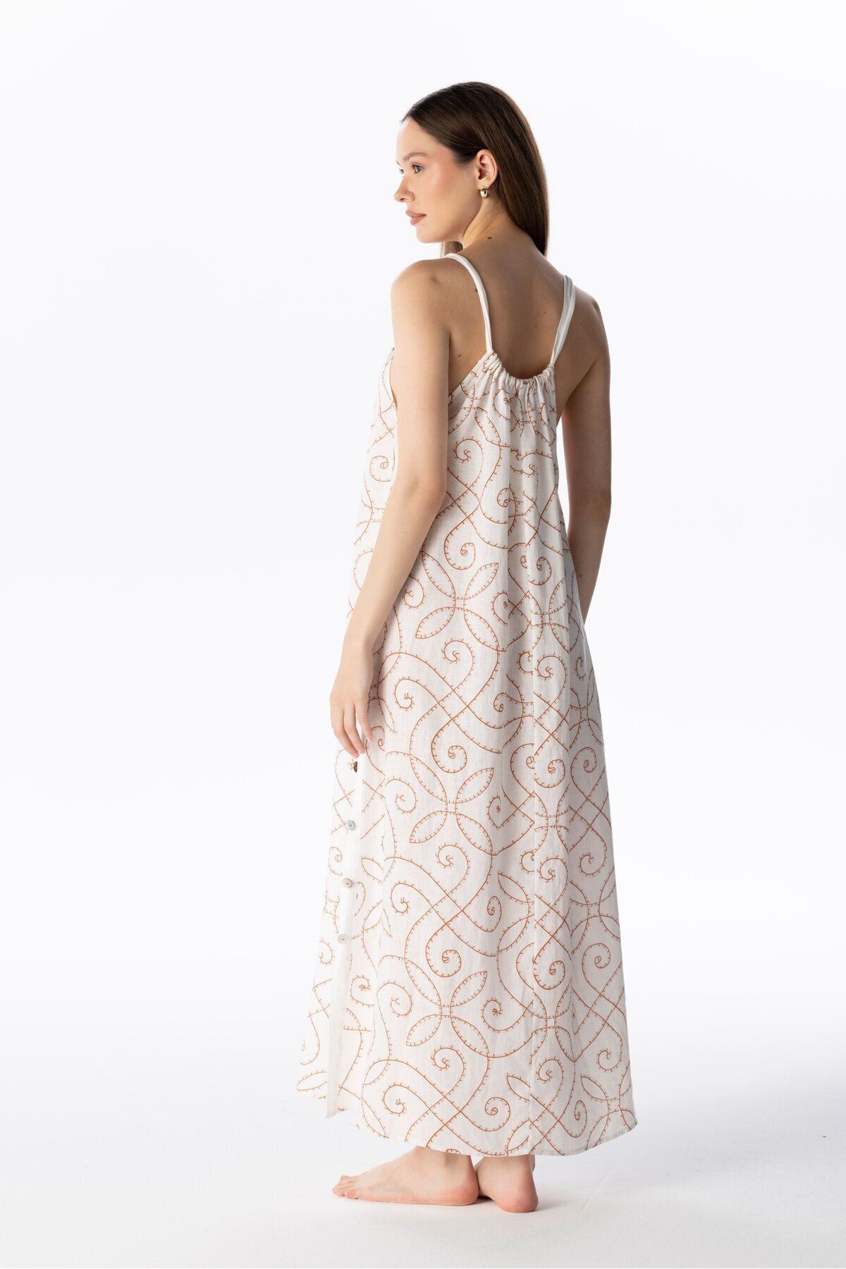 LINEN LONG DRESS
