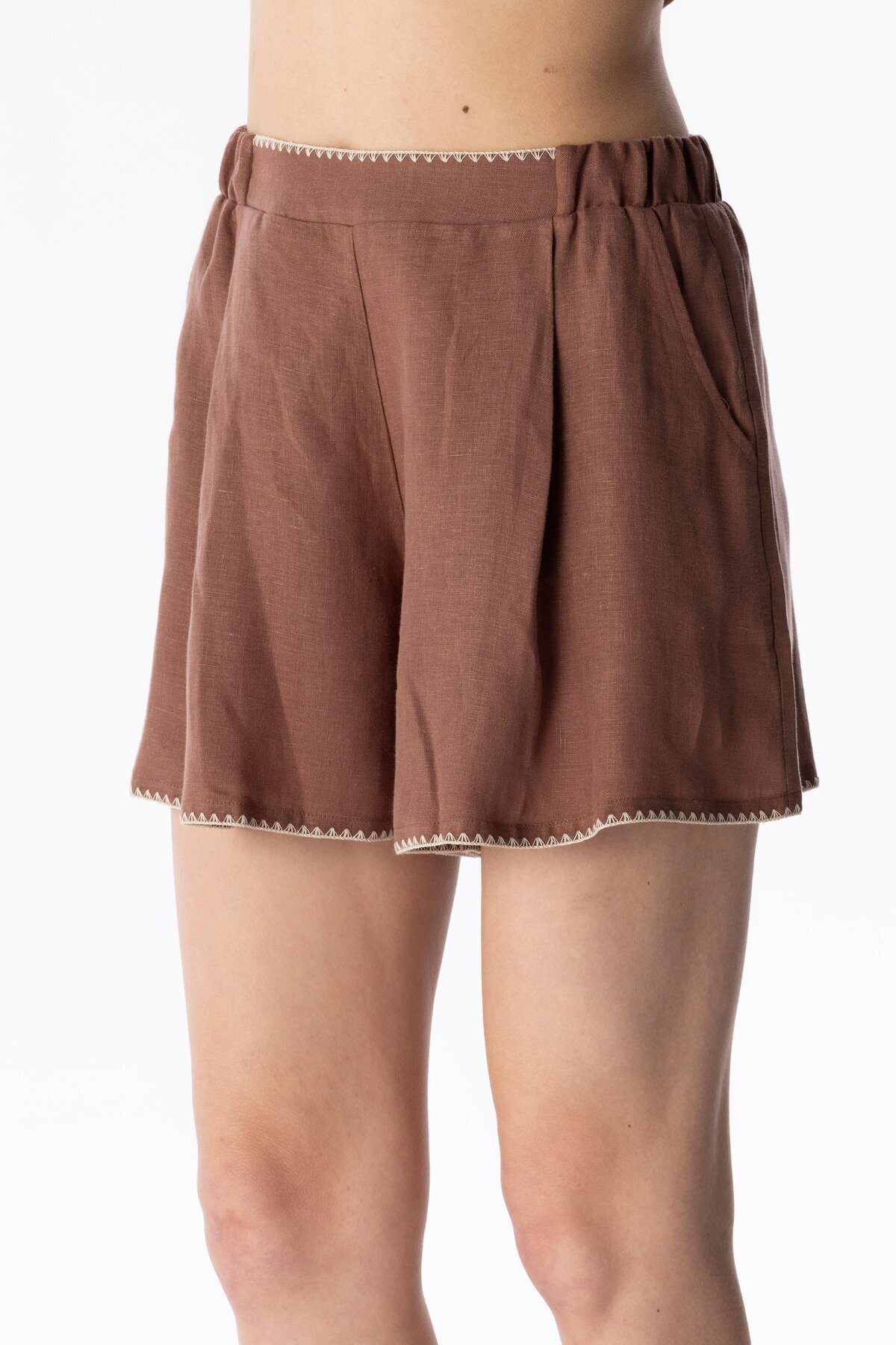 LINEN SHORTS