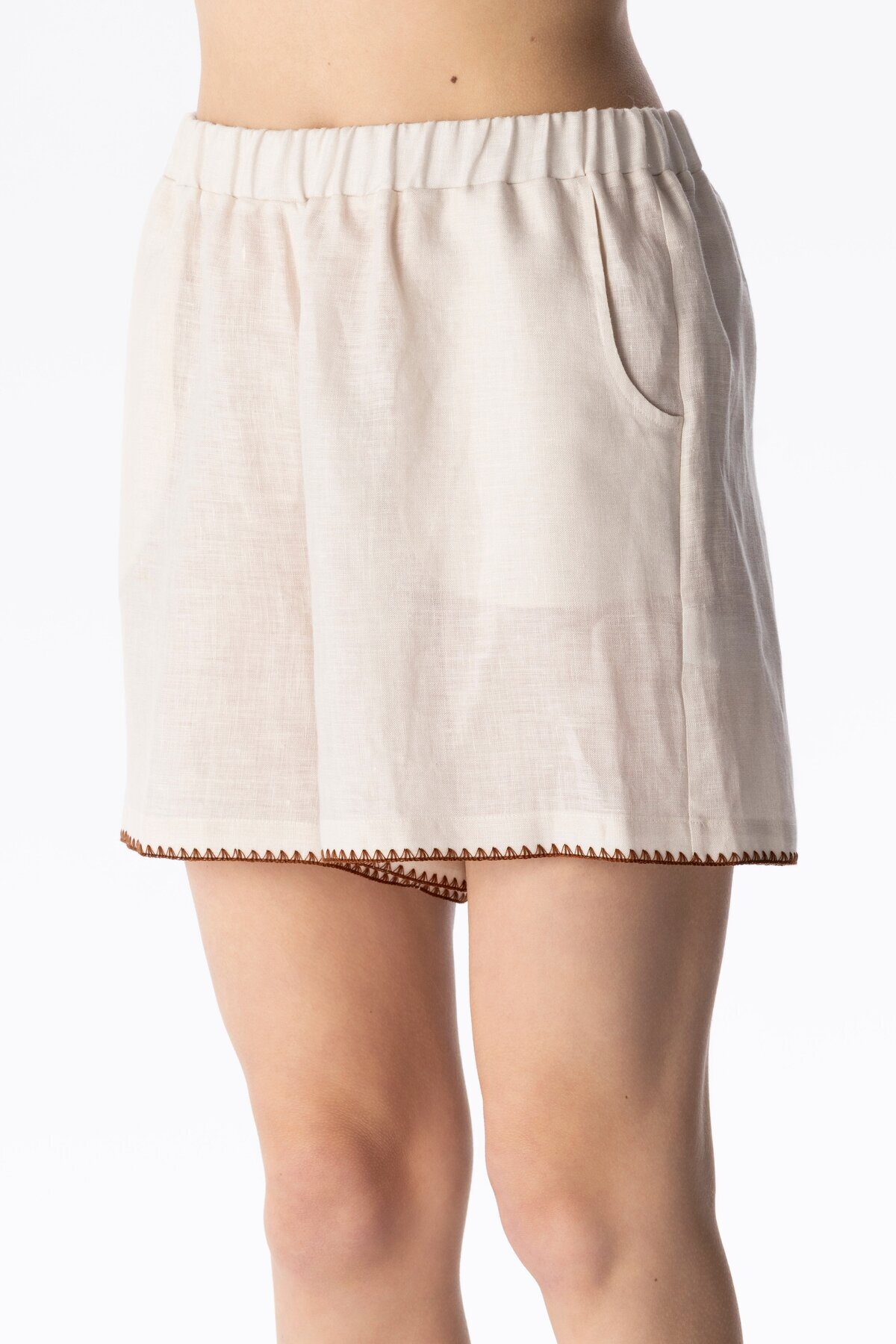 LINEN SHORTS