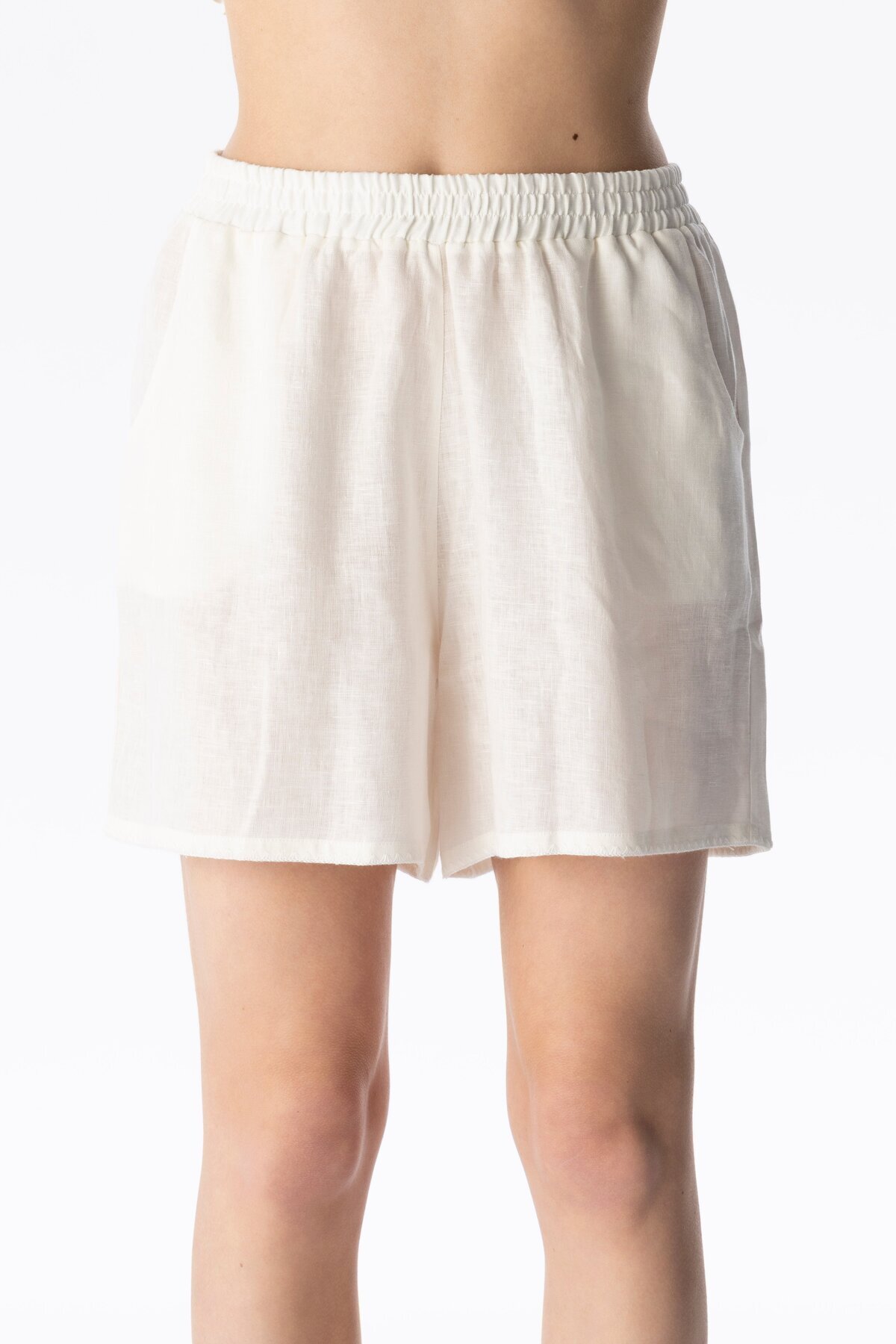 LINEN SHORTS