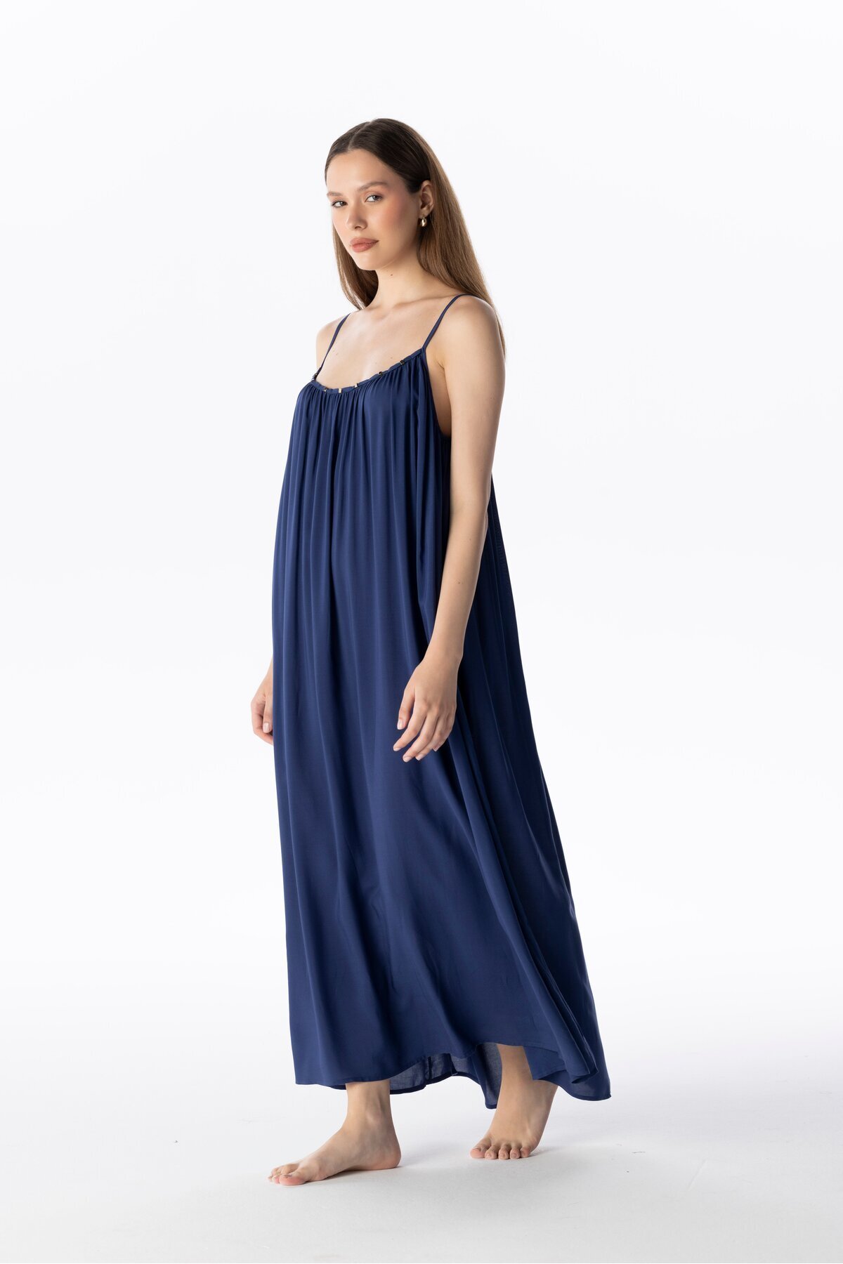 VISCOSE LONG DRESS