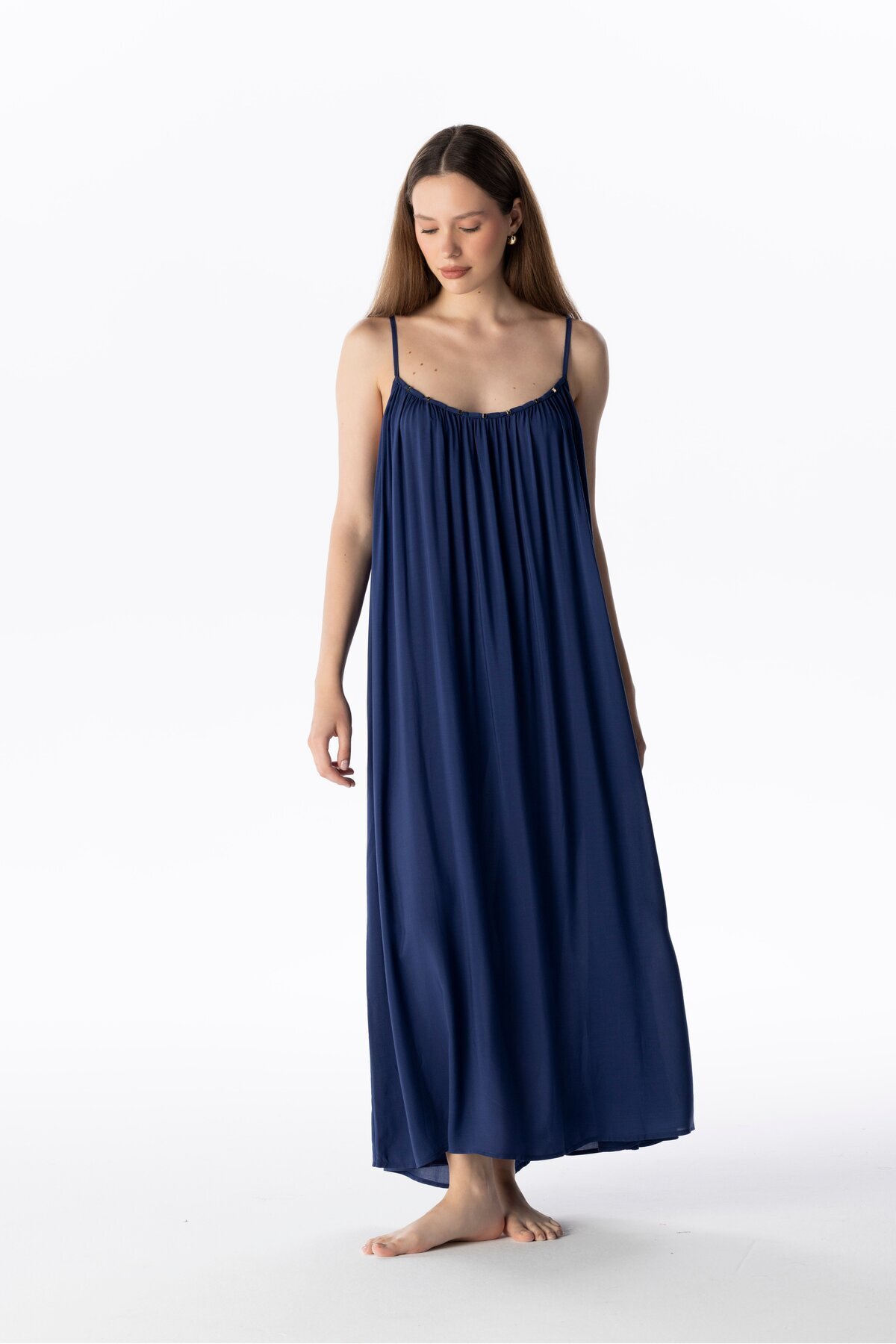 VISCOSE LONG DRESS