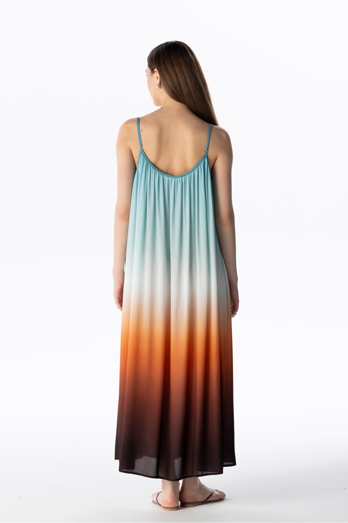 VISCOSE LONG DRESS
