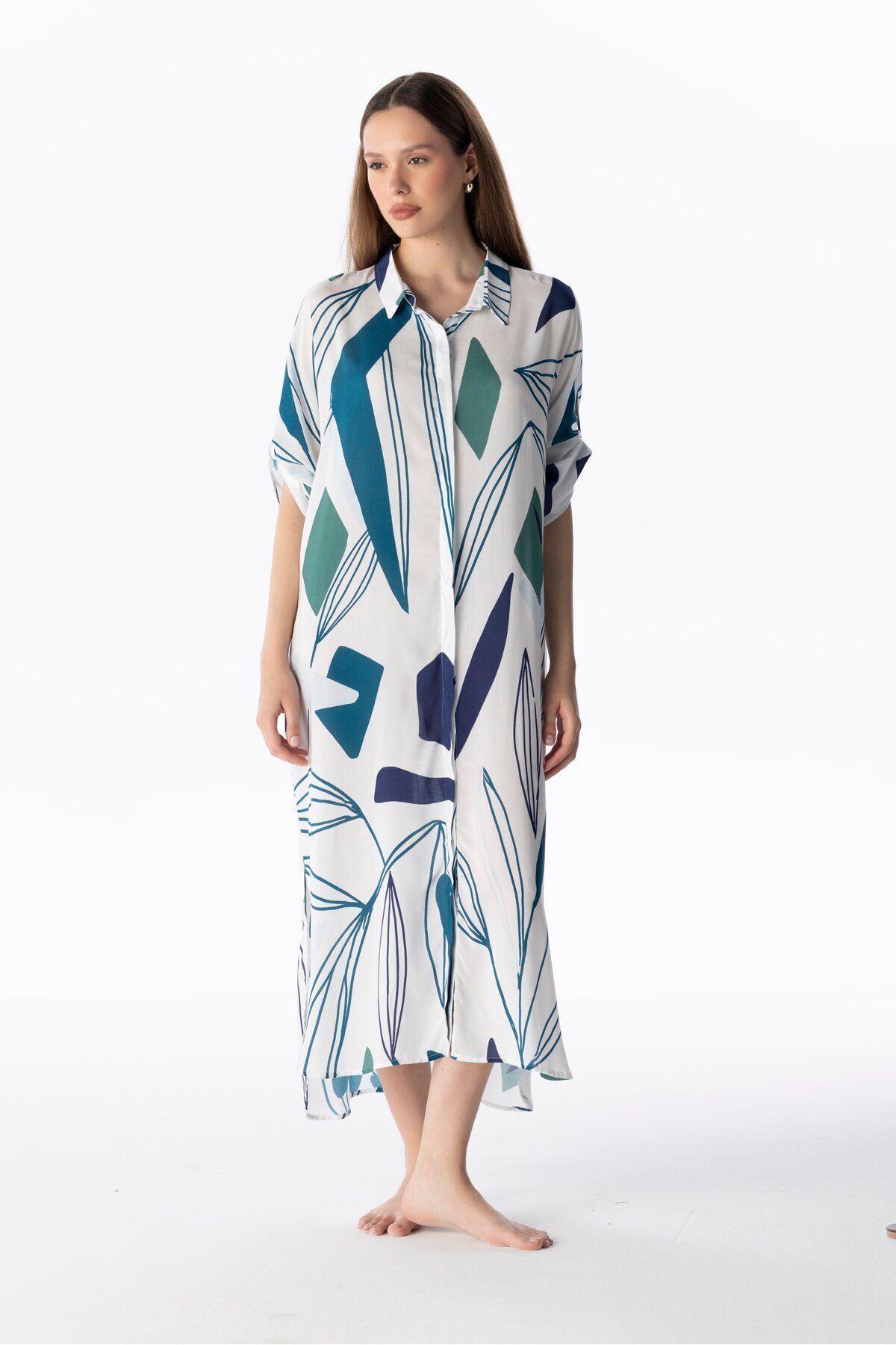VISCOSE LONG SHIRT