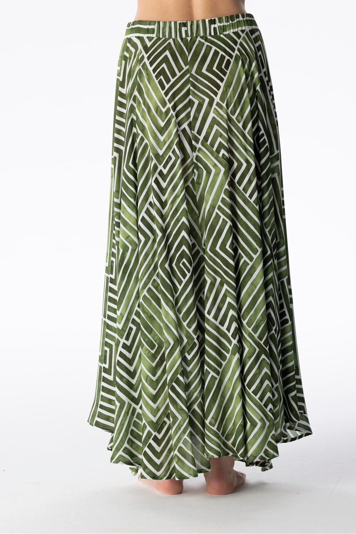 VISCOSE LONG SKIRT