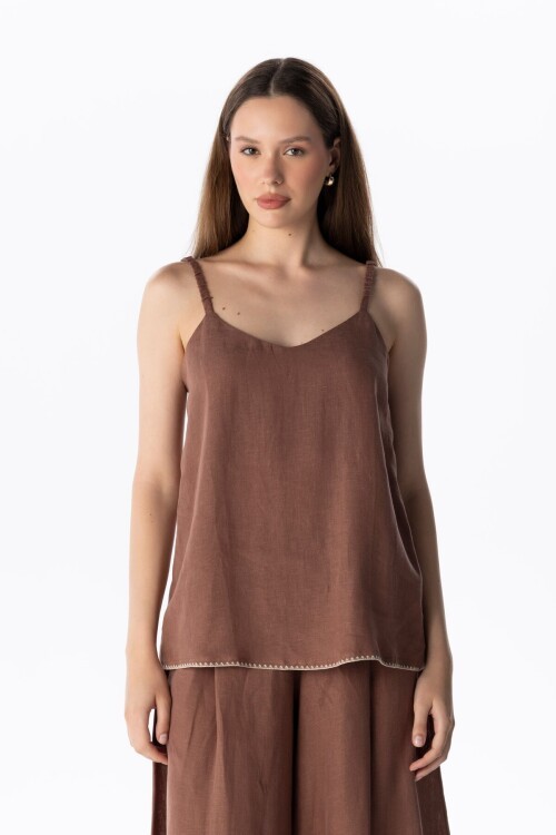 LINEN CAMI TOP
