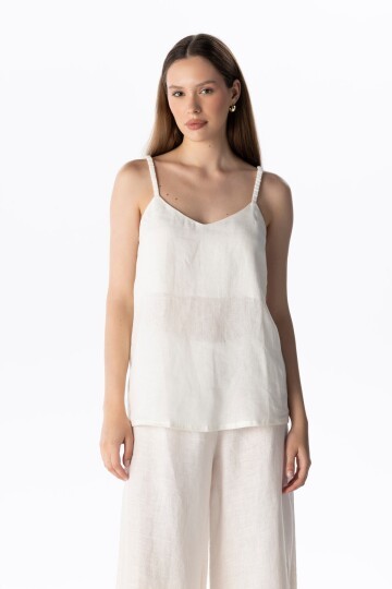 LINEN CAMI TOP