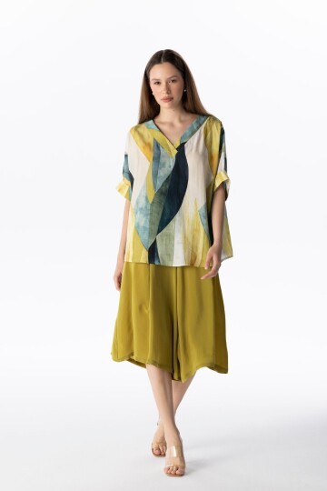 TENCEL CAPRI PANTS