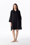 LINEN SHIRT DRESS