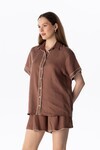 LINEN SHORTS