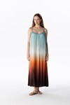 VISCOSE LONG DRESS