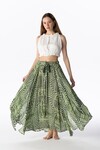 VISCOSE LONG SKIRT